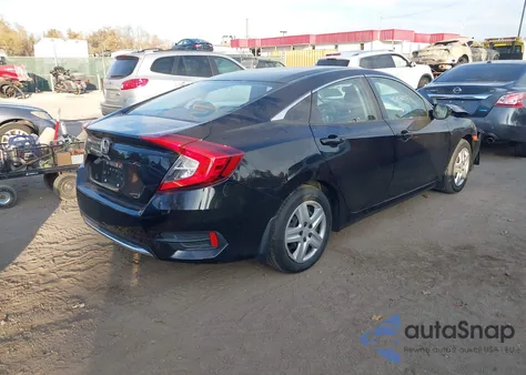 2020 Honda Civic Lx from USA, damaged, VIN 2HGFC2F61LH597167